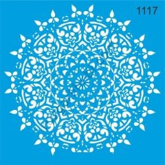 Stencıl Mandala Desen - KM1117