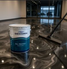 SIVI MERMER (LIQUID MARBLE) METALİK - BRİLLİANT