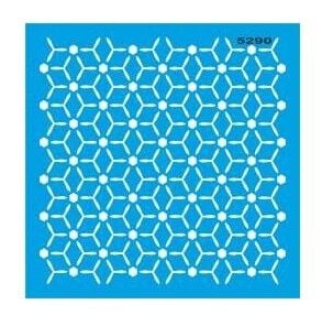 Stencıl Geometrik  Desen - 5290