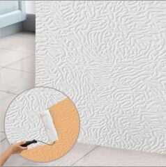 BOYANABİLİR DEKOTA 3D DUVAR PANELİ ALACA DESENLİ