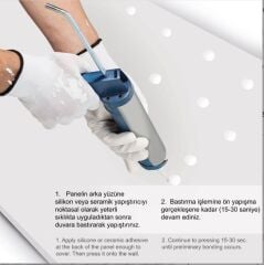 BOYANABİLİR DEKOTA 3D DUVAR PANELİ ALACA DESENLİ