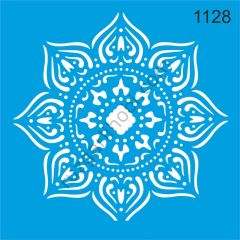 Stencıl Mandala Desen - 1128