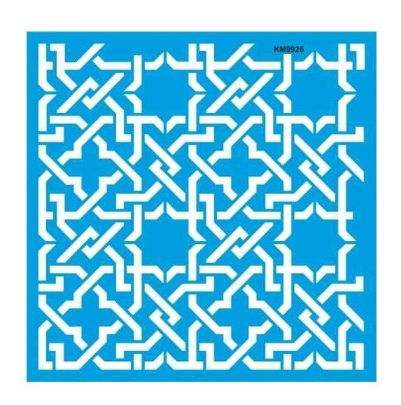 Stencıl Kündekari Duvar Desen - KM9926