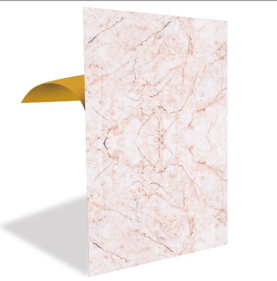 FAYANS ÜSTÜ PVC KAPLAMA 41 X 62 KEHRİBAR MERMER DESEN-805