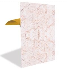 FAYANS ÜSTÜ PVC KAPLAMA 41 X 62 KEHRİBAR MERMER DESEN-805