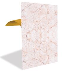 FAYANS ÜSTÜ PVC KAPLAMA 41 X 62 KEHRİBAR MERMER DESEN-805