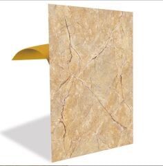 FAYANS ÜSTÜ PVC KAPLAMA 41 X 62 TRAVERTEN  MERMER DESEN-329