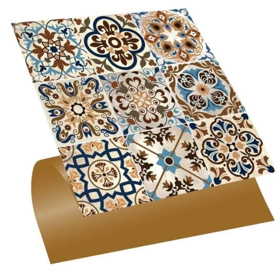 FAYANS ÜSTÜ PVC KAPLAMA 30 X 30  FAS - 019 DESENLİ - 332