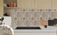 FAYANS ÜSTÜ PVC KAPLAMA 30 X 30  FAS - 019 DESENLİ - 332