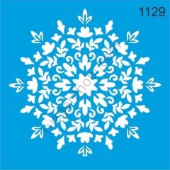 Stencıl Mandala Desen - 1129