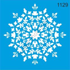 Stencıl Mandala Desen - 1129