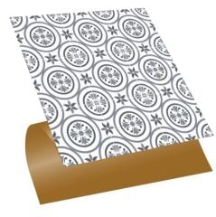 FAYANS ÜSTÜ PVC KAPLAMA 30 X 30   GEOMETRİK - 039 DESENLİ - 333