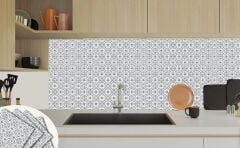 FAYANS ÜSTÜ PVC KAPLAMA 30 X 30   GEOMETRİK - 039 DESENLİ - 333