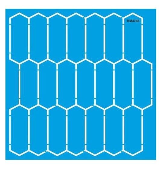 Stencıl Bal Petek  Duvar Desen - KM4765