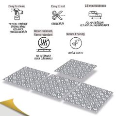 FAYANS ÜSTÜ PVC KAPLAMA 30 X 30   GEOMETRİK - 042 DESENLİ - 336