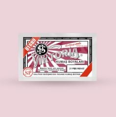 21 FES RENGİ RENK KUMAŞ BOYASI TOZ 10 GR PAKET