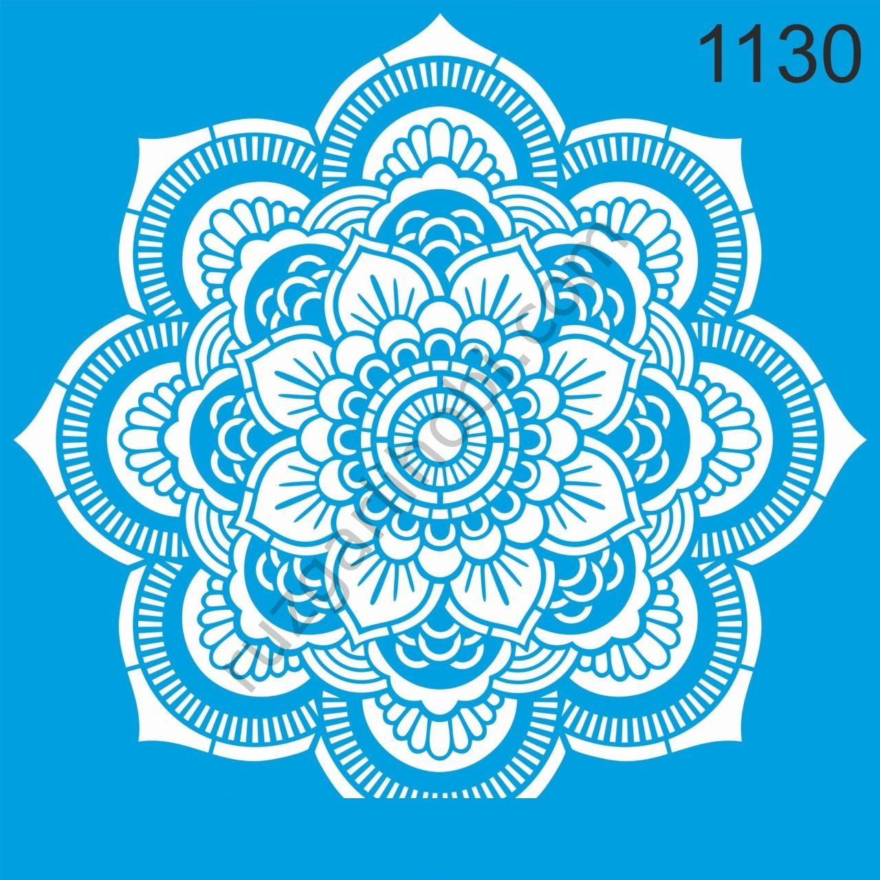Stencıl Mandala Desen - KM1130