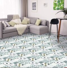 FAYANS ÜSTÜ PVC KAPLAMA 30 X 30 KARMA YEŞİL LONDRA DESENLİ - 342