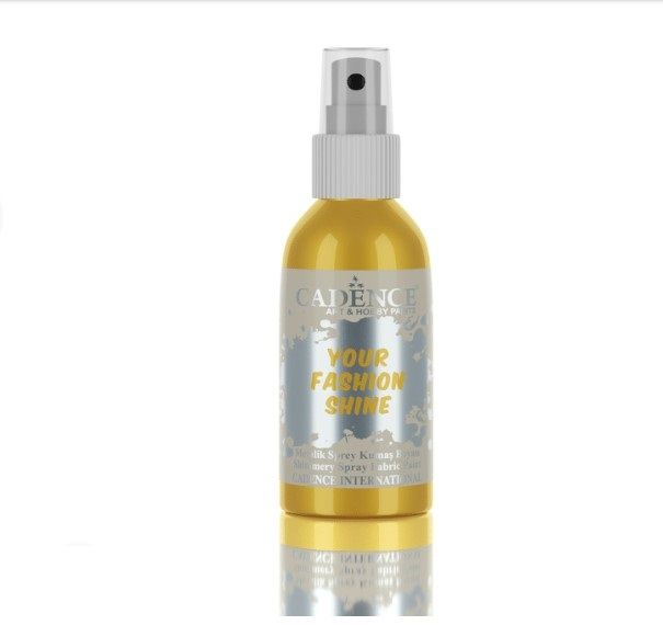 FS 1101 ALTIN METALİK  YOUR FASHİONS SPREY KUMAŞ BOYASI  100 ML