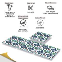 FAYANS ÜSTÜ PVC KAPLAMA 30 X 30 METRAJ ÇİNİ DESENLİ - 345