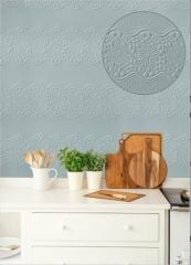 BOYANABİLİR DEKOTA 3D DUVAR PANELİ ÇİÇEK BAHÇESİ DESENLİ