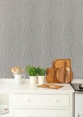 BOYANABİLİR DEKOTA 3D DUVAR PANELİ  DERİ DESENLİ