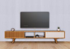 BOYANABİLİR DEKOTA 3D DUVAR PANELİ  DERİ DESENLİ