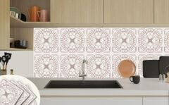 FAYANS ÜSTÜ PVC KAPLAMA 30 X 30 SOFT YUVARLAK DESENLİ - 352