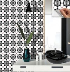 FAYANS ÜSTÜ PVC KAPLAMA 30 X 30 ŞAM DESENLİ - 353