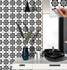 FAYANS ÜSTÜ PVC KAPLAMA 30 X 30 ŞAM DESENLİ - 353