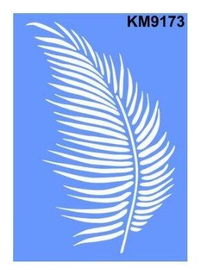 Stencıl Pusula Duvar Deseni Şablon - KM9173