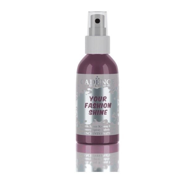 FS 1117 PATLICAN METALİK  YOUR FASHİONS SPREY KUMAŞ BOYASI  100 ML