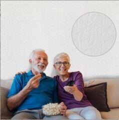 BOYANABİLİR DEKOTA 3D DUVAR PANELİ  GÜLLÜ DESENLİ