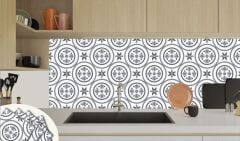 FAYANS ÜSTÜ PVC KAPLAMA 30 X 30 Geometrik 03  KARO DESENLİ - 360