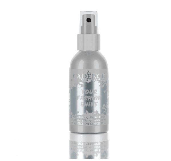 FS 1121 GÜMÜŞ METALİK  YOUR FASHİONS SPREY KUMAŞ BOYASI  100 ML