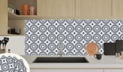 FAYANS ÜSTÜ PVC KAPLAMA 30 X 30 Geometrik 06  KARO DESENLİ - 363