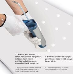 BOYANABİLİR DEKOTA 3D DUVAR PANELİ LEOPAR DESENLİ