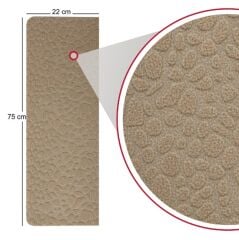 MERDİVEN BASAMAK HALISI YAPIŞKANLI PVC KAYDIRMAZ KEÇE DEVETÜYÜ 22 x 75 cm