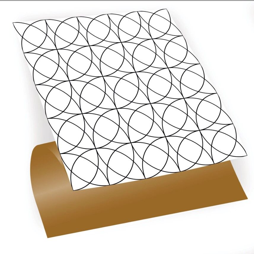 FAYANS ÜSTÜ PVC KAPLAMA 30 X 30 ÇİZGİ DESENLİ