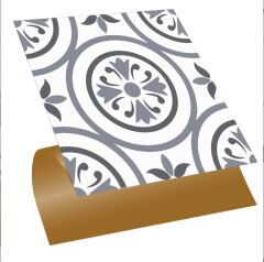 FAYANS ÜSTÜ PVC KAPLAMA 30 X 30 GEOMETRI 03-575