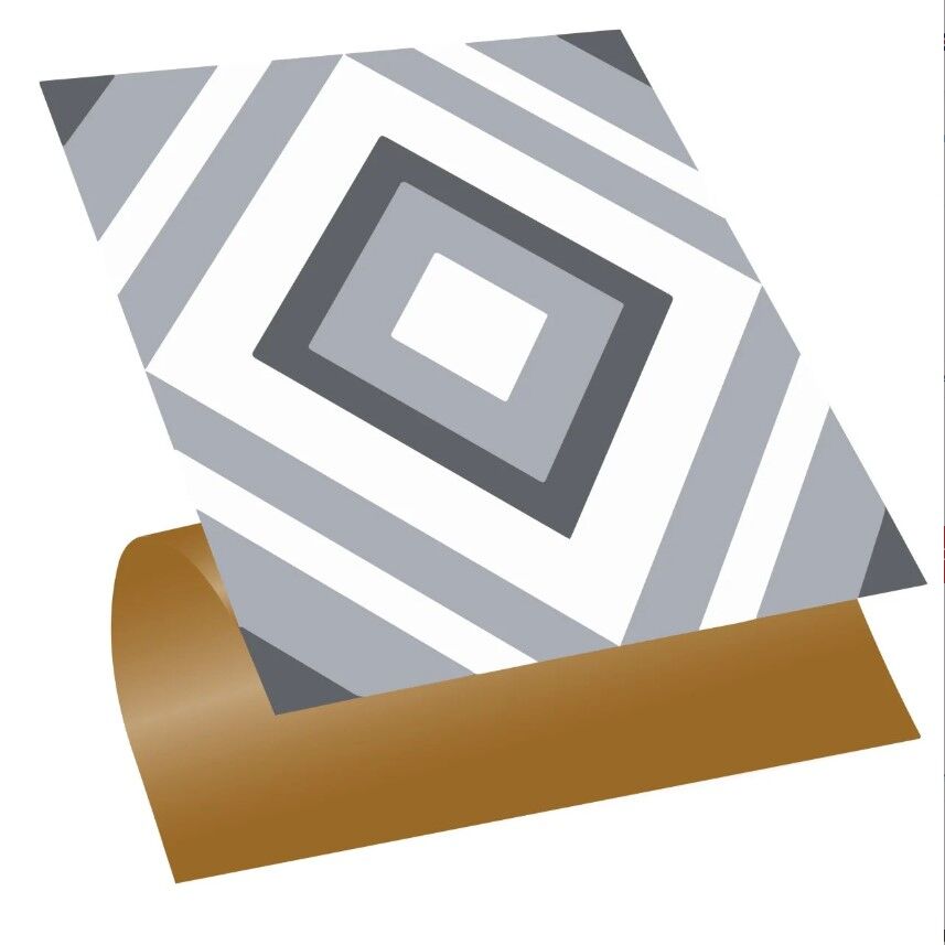 FAYANS ÜSTÜ PVC KAPLAMA 30 X 30 GEOMETRI 04-576