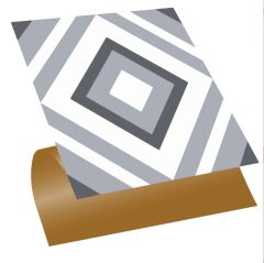 FAYANS ÜSTÜ PVC KAPLAMA 30 X 30 GEOMETRI 04-576