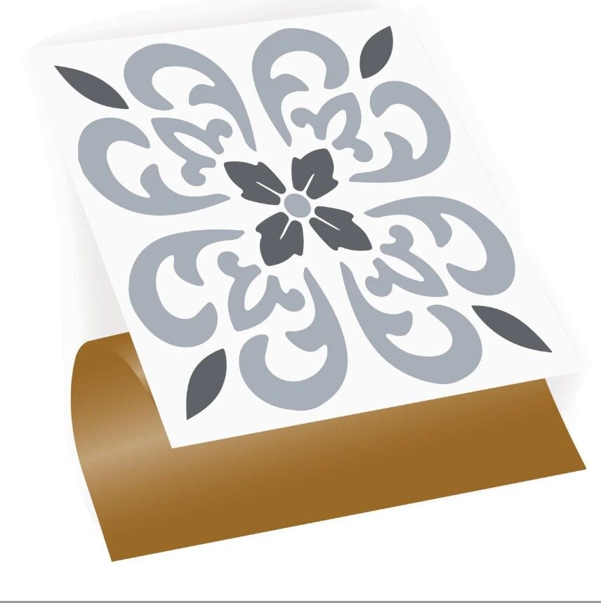 FAYANS ÜSTÜ PVC KAPLAMA 30 X 30 GEOMETRI 07-579