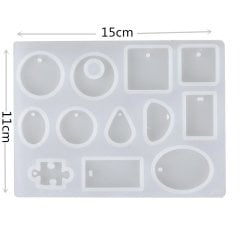 Kolye Ucu Silikon Mücevher Kalıbı CA-AM113 ( Necklace Bits )