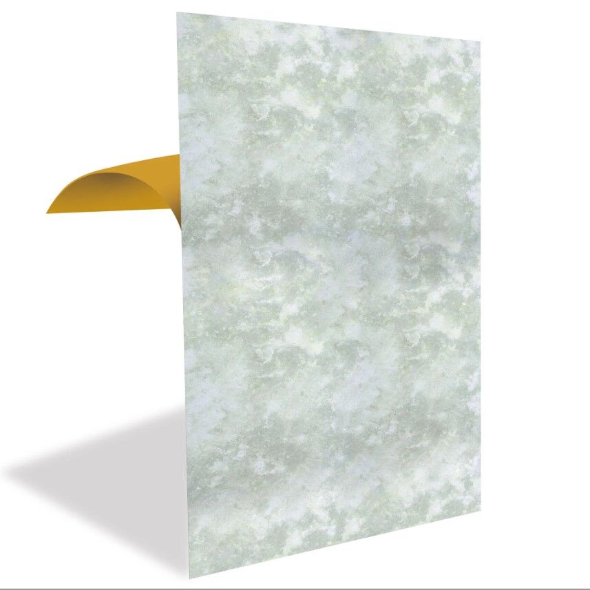 FAYANS ÜSTÜ PVC KAPLAMA 41 X 62 GRİ BULUT MERMER DESEN-589