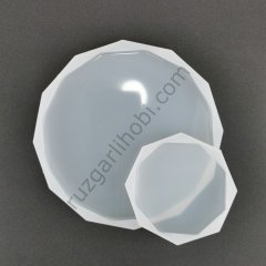 Bardak Altlığı Silikon Mücevher Kalıbı CA-AM172 ( Coaster )