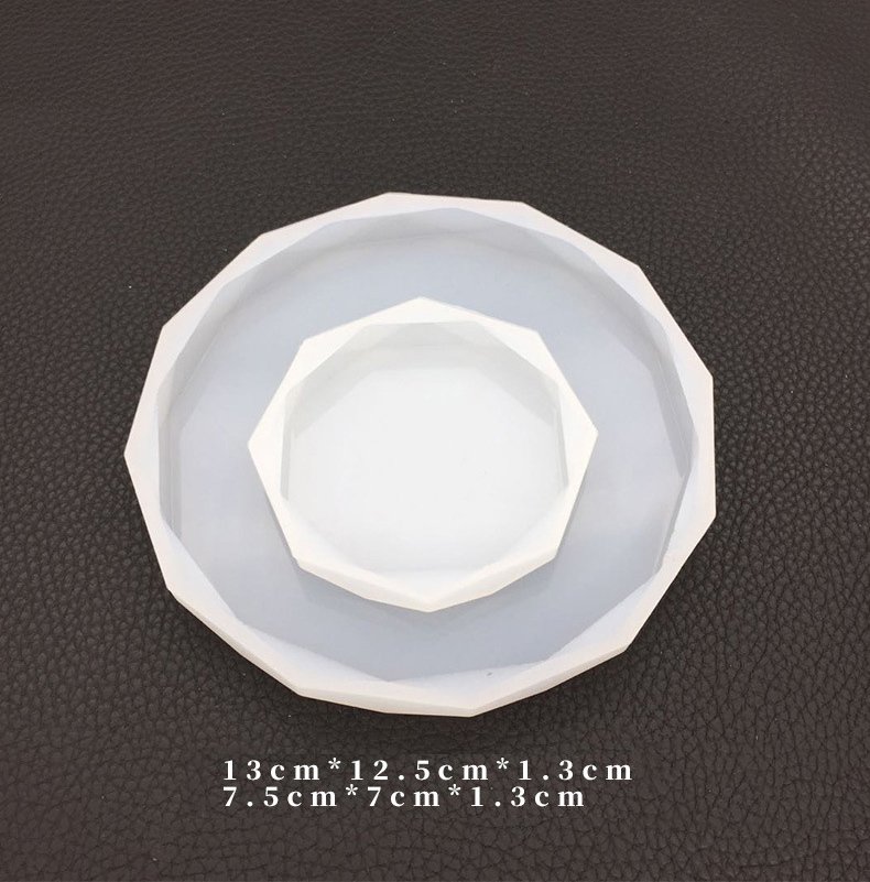 Bardak Altlığı Silikon Mücevher Kalıbı CA-AM172 ( Coaster )