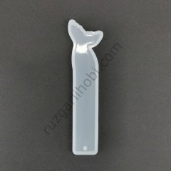 Cetvel Balık Silikon Mücevher Kalıbı CA-AM269 ( Ruller with Fish Tail )