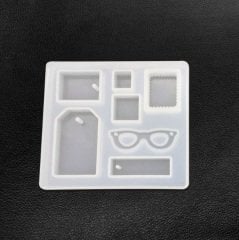 Kolye Ucu Silikon Mücevher Kalıbı CA-AM309 ( Necklace Bits )
