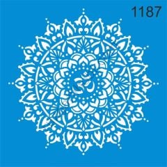 Stencıl Mandala Desen - 1187